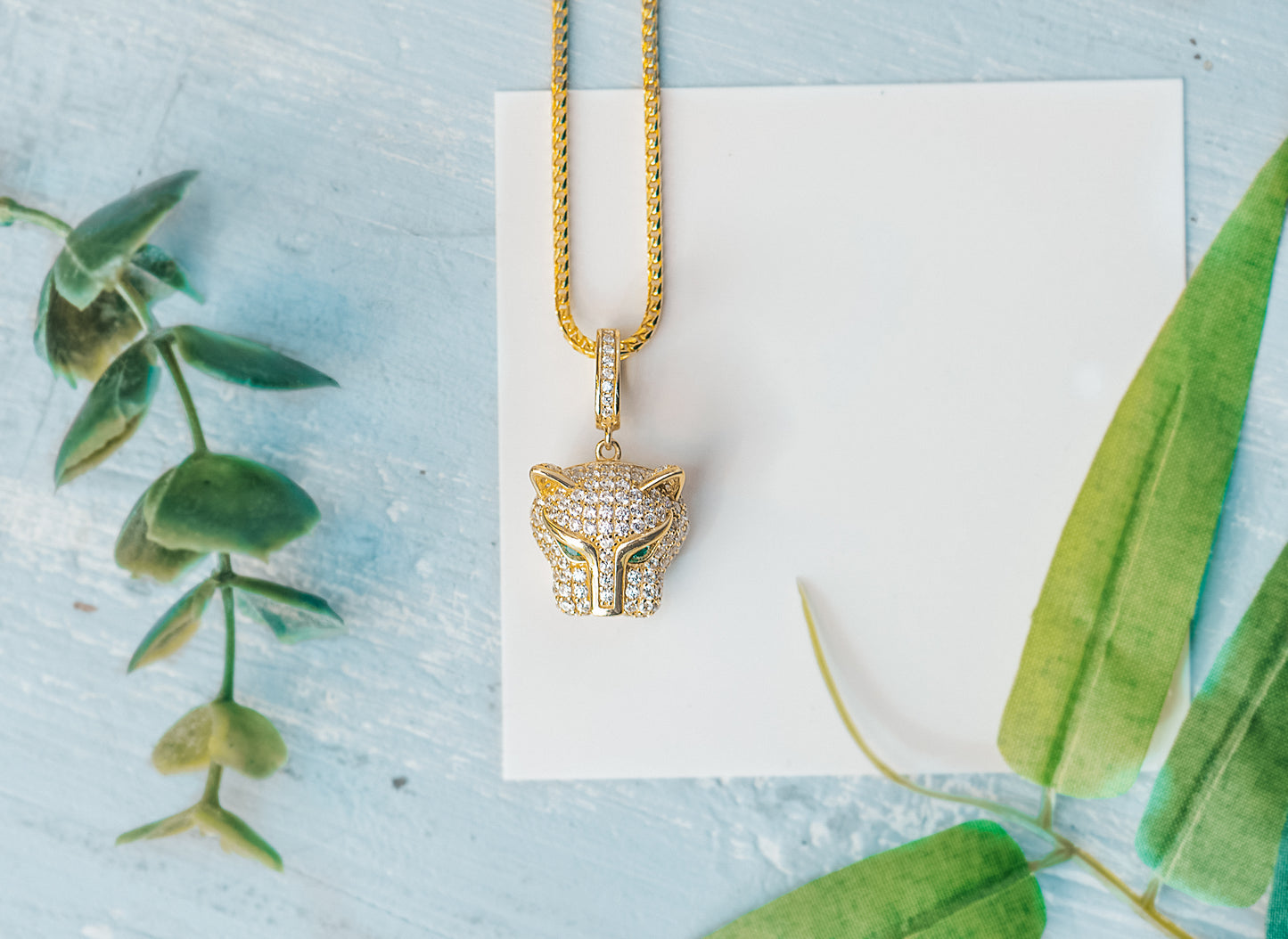 Gold Jaguar Necklace - Mottive.inc