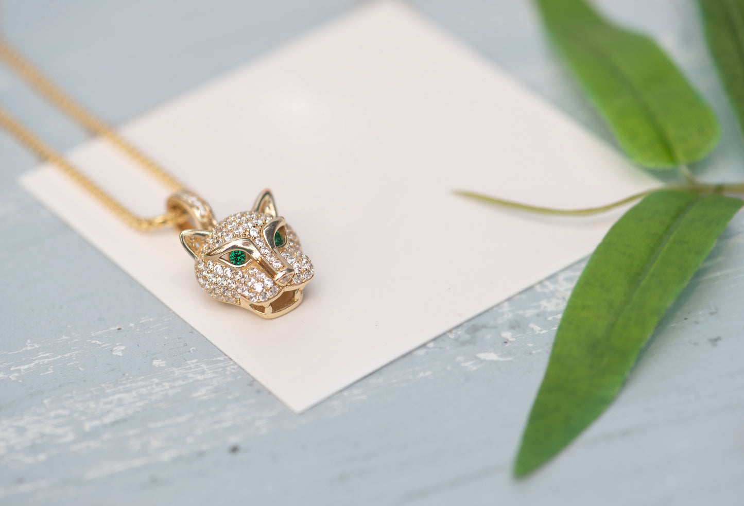 Gold Jaguar Necklace - Mottive.inc