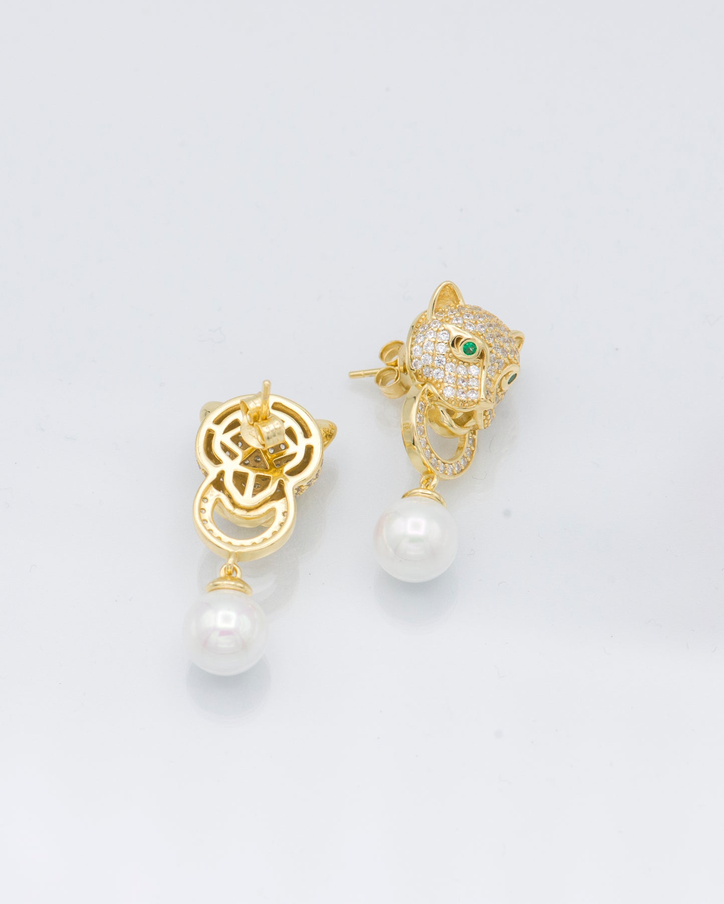 Roya Jaguar Pearl Earring - Mottive.inc