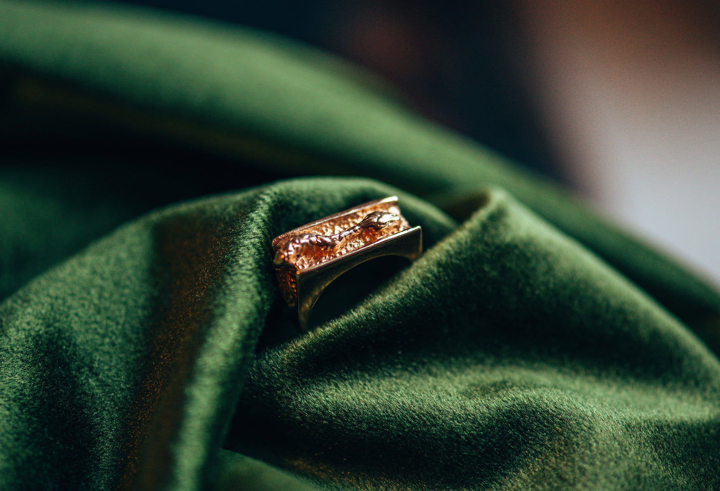 Hand-Carved Snake Ring - Mottive.inc