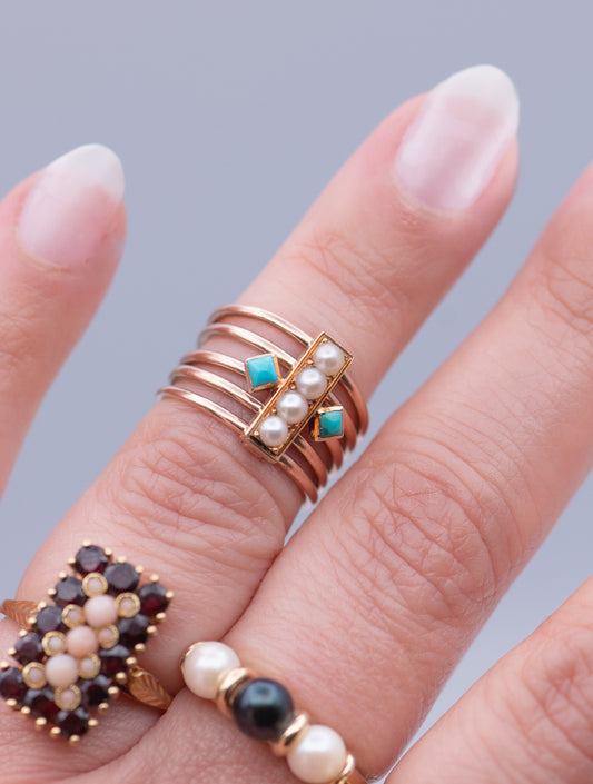Antique Pearl Ring