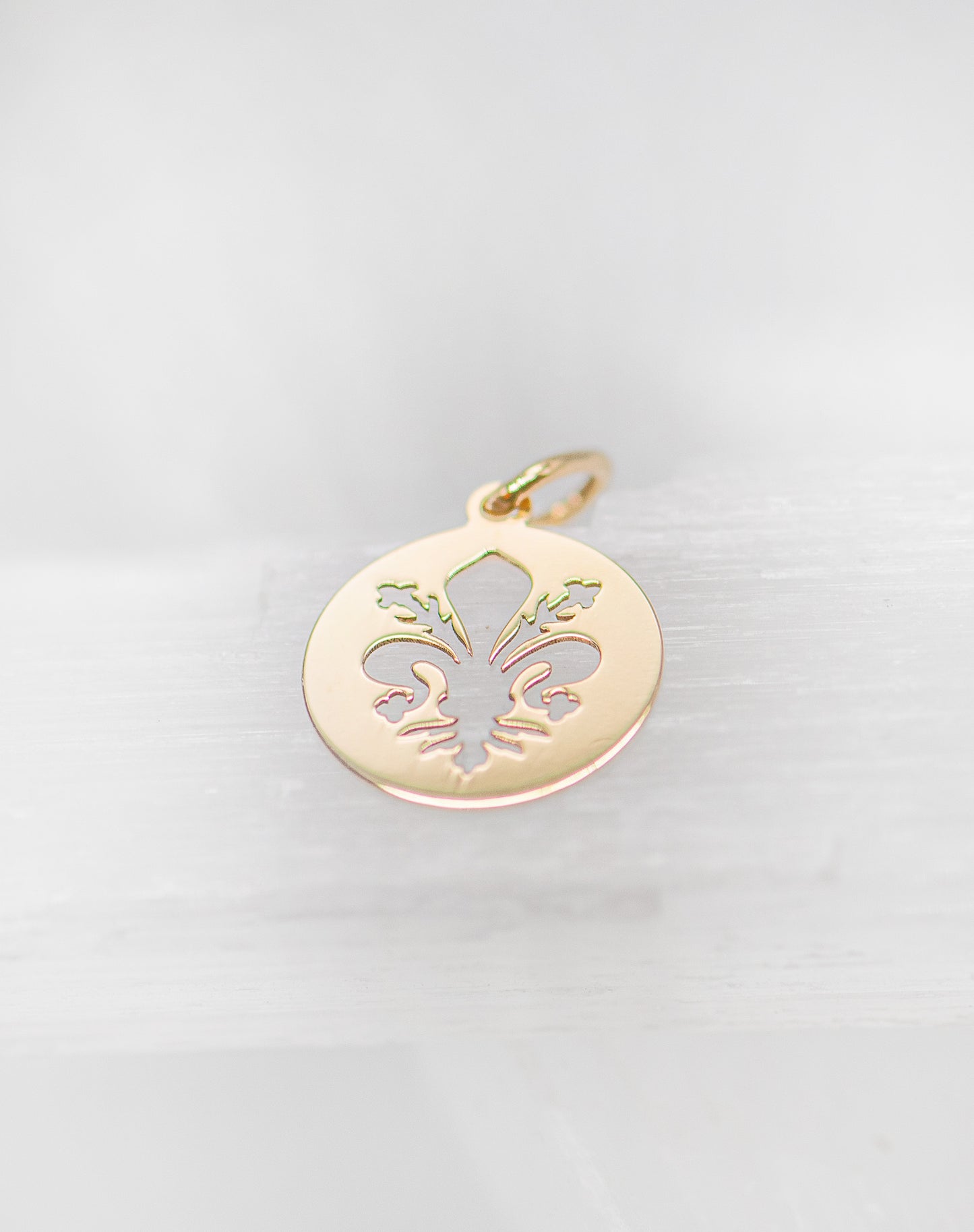 Fleur de lis pendant