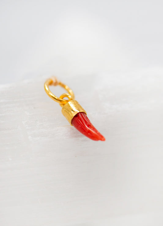 Red Peppercorn Pendant