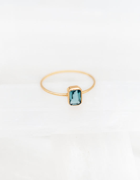 Blue Topaz ring