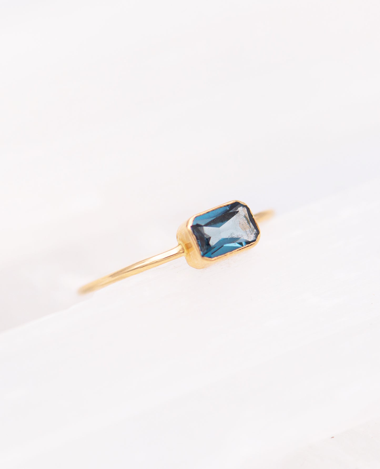 Blue Topaz ring