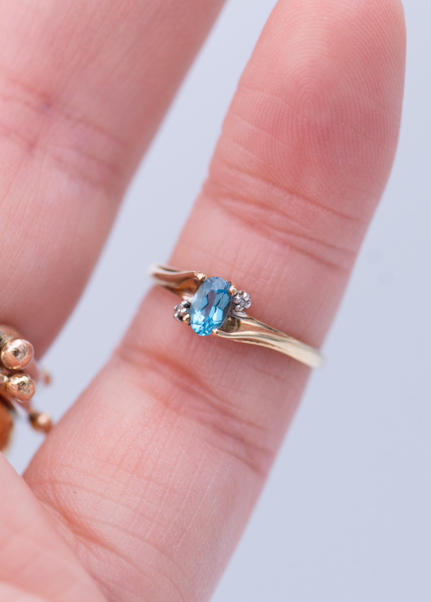 Blue Topaz Ring