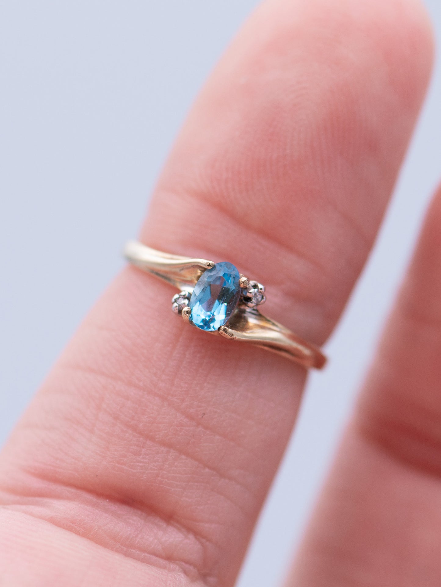 Blue Topaz Ring