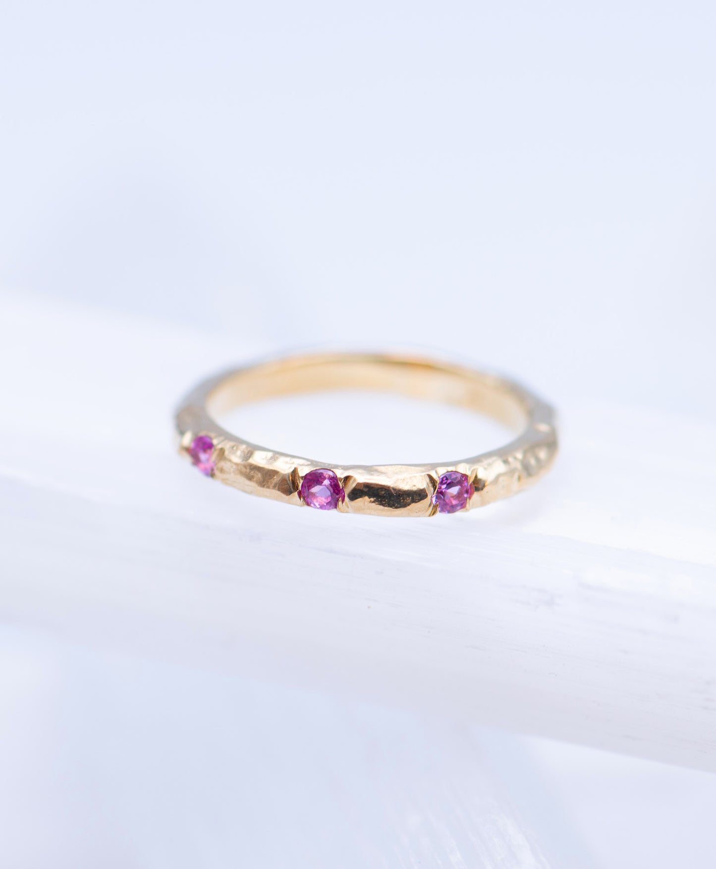 Pink Sapphires Ring