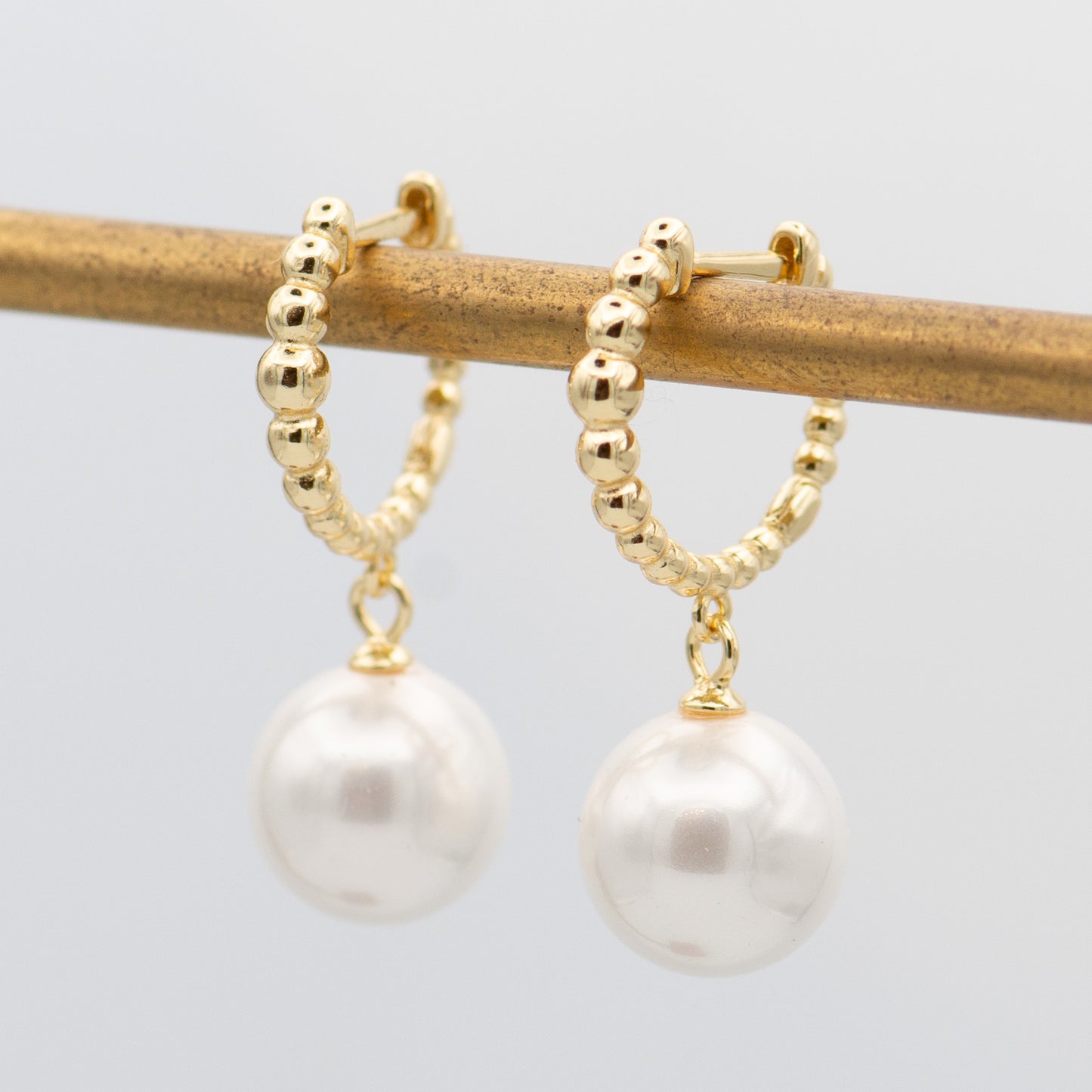 Charys Pearl Dangle Earrings