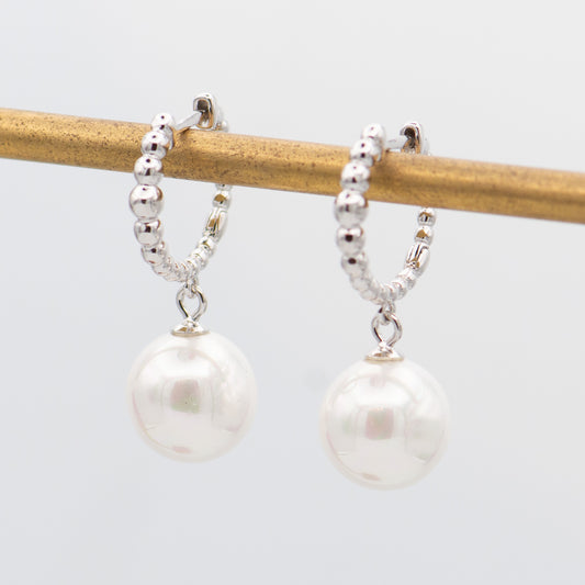Charys Pearl Dangle Earrings