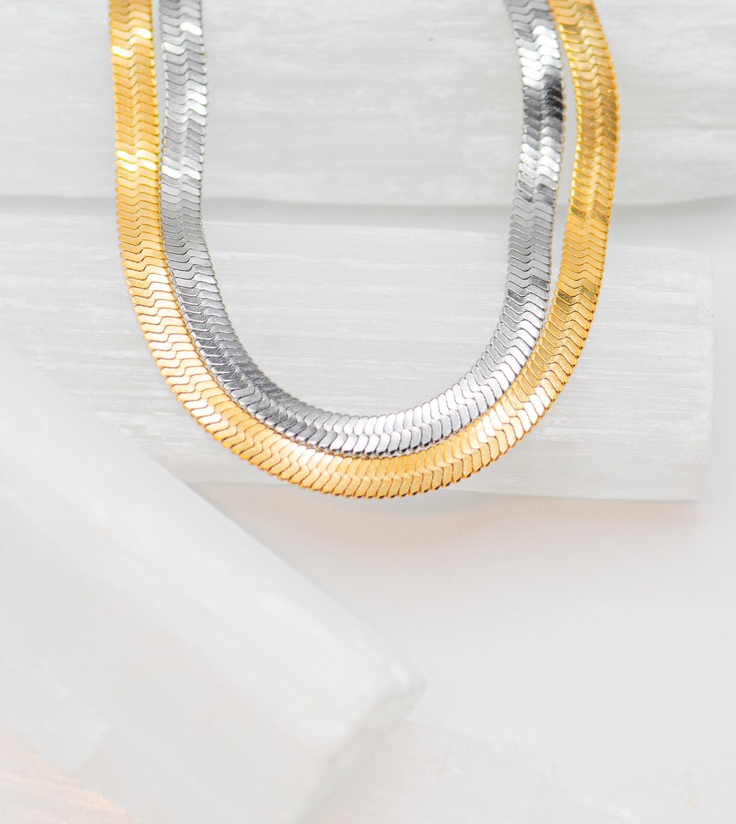 Cheyenne Herringbone Chain Bracelet