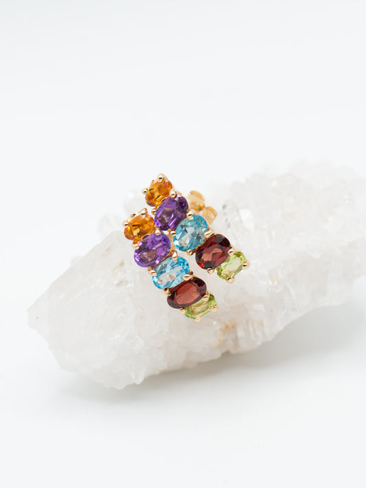 Multicolor earrings