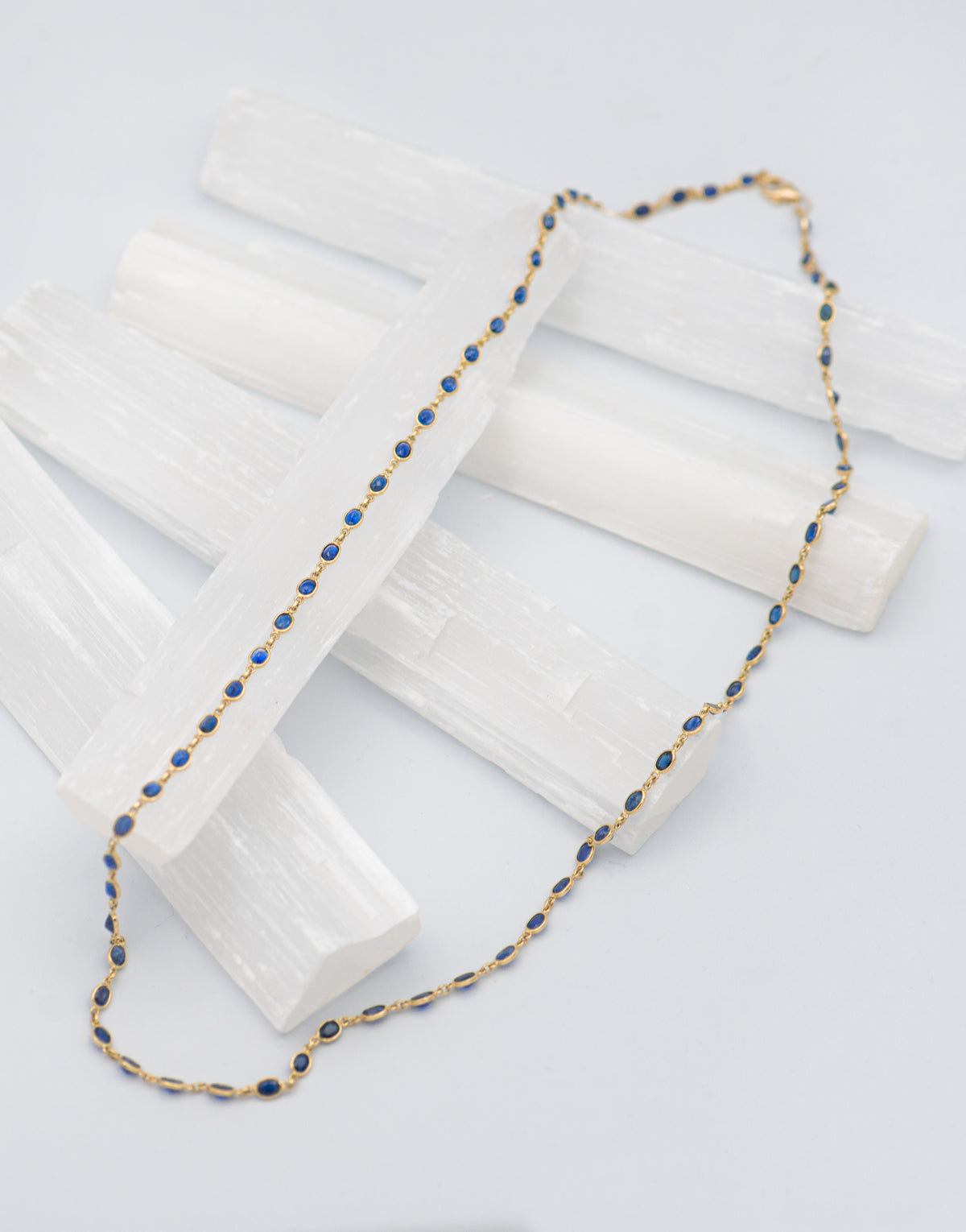 Mottive Bia Sapphire Necklace – Mottive.inc