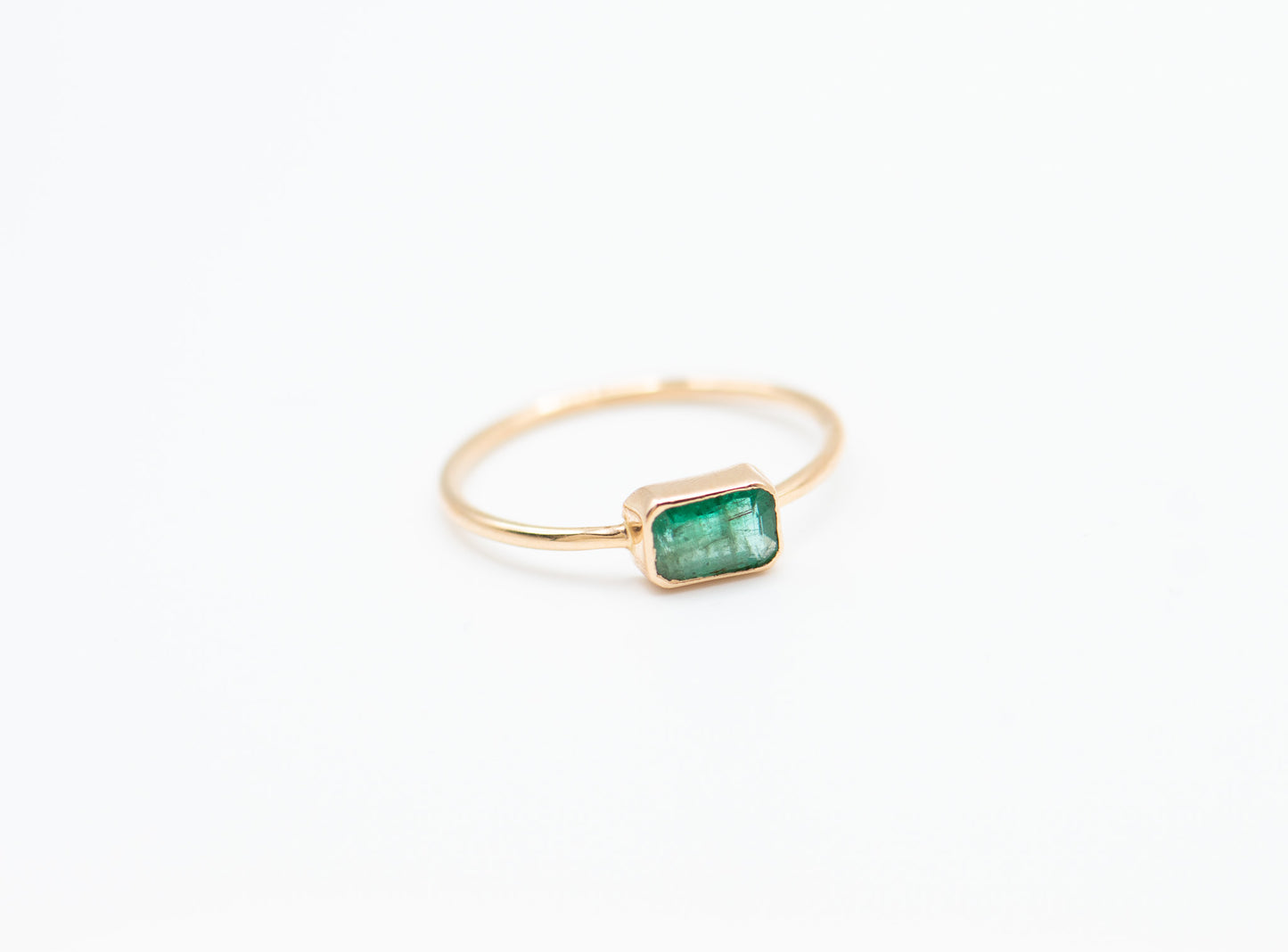 Abi Emerald Ring