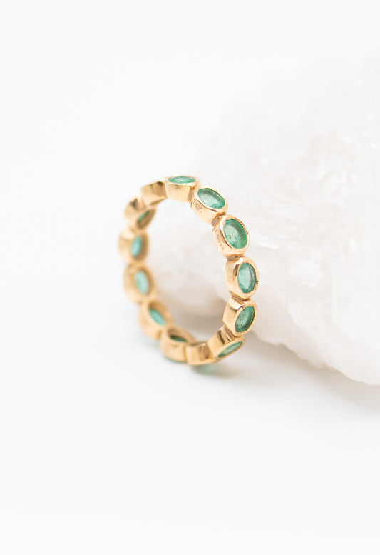 Isabel Emerald Ring