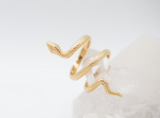 Wrap Around Snake Ring