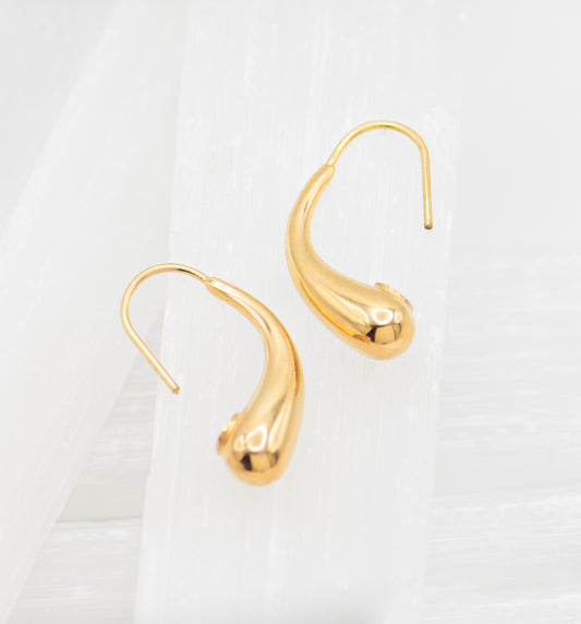 Gold Drop Earrings