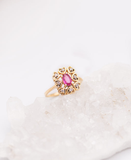 Tiny hearts ring 0015