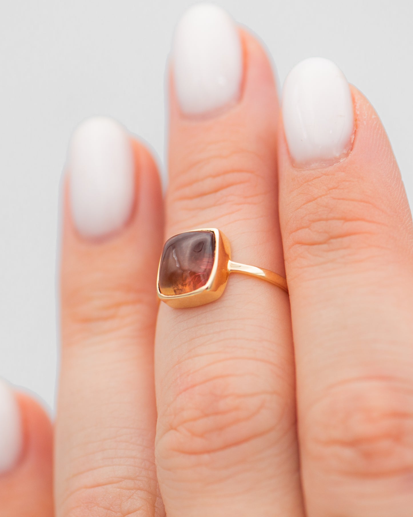 Large Pink Tourmaline Ring 0026