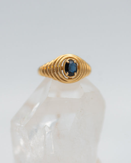 Blue Sapphire Ring 0061