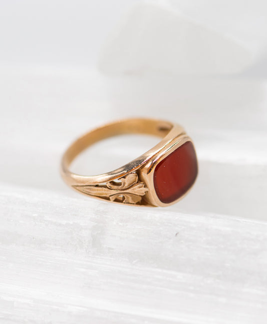 Carnelian Signet Ring