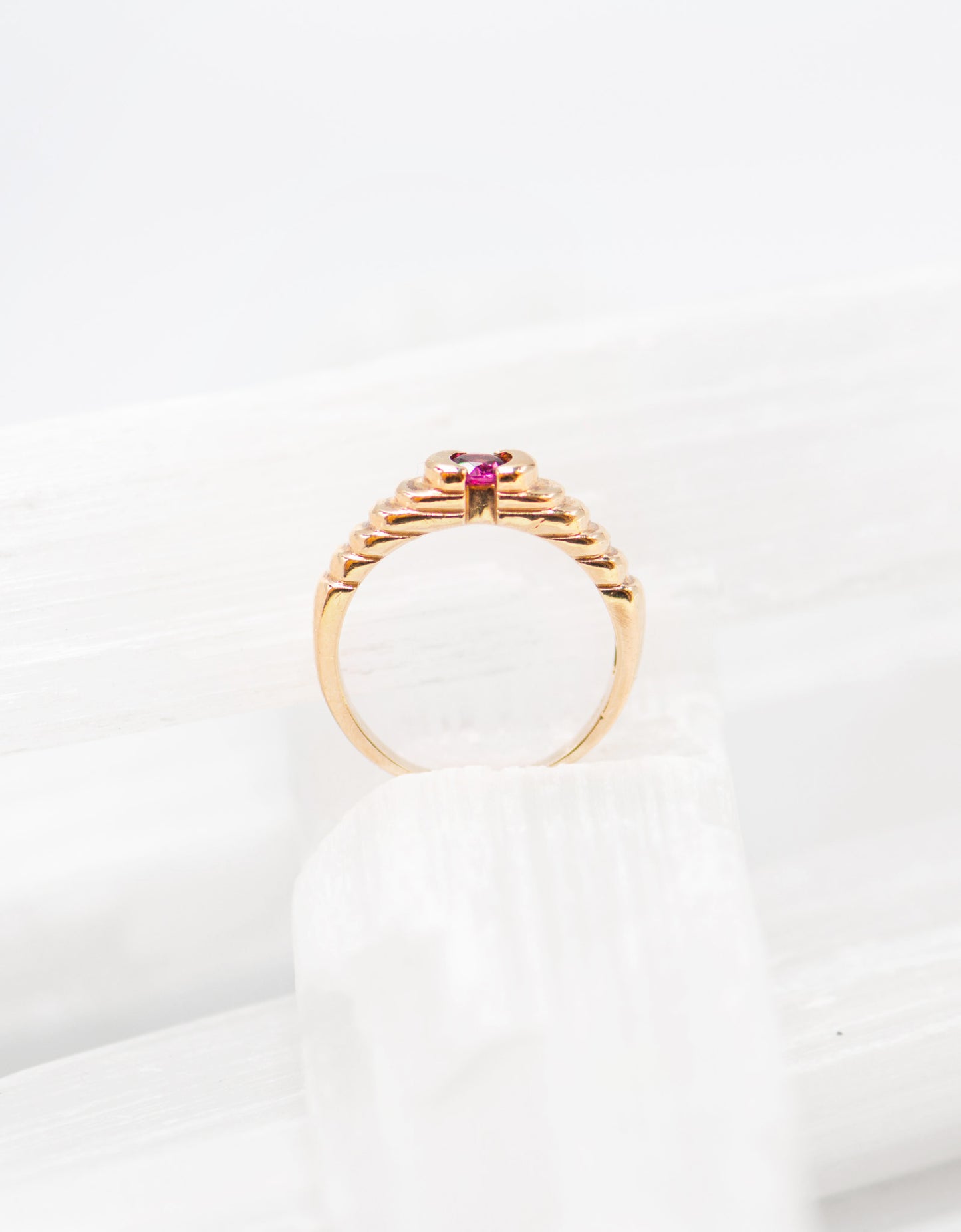 Uma Garnet ring