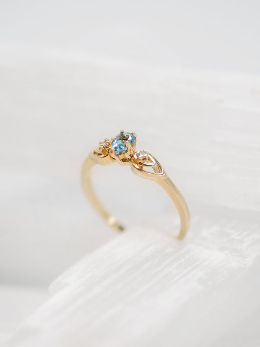 Sonya Blue Topaz ring