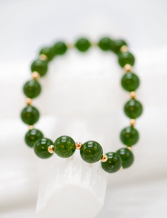 Jade Bead Bracelet