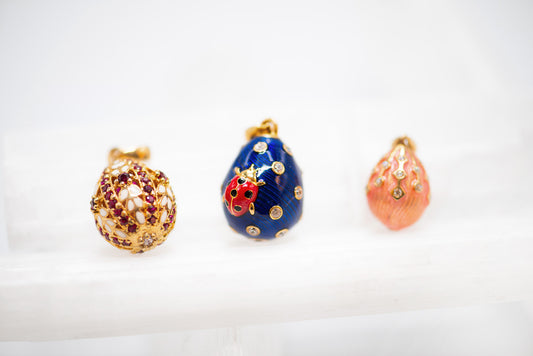 Enamel Egg Charms