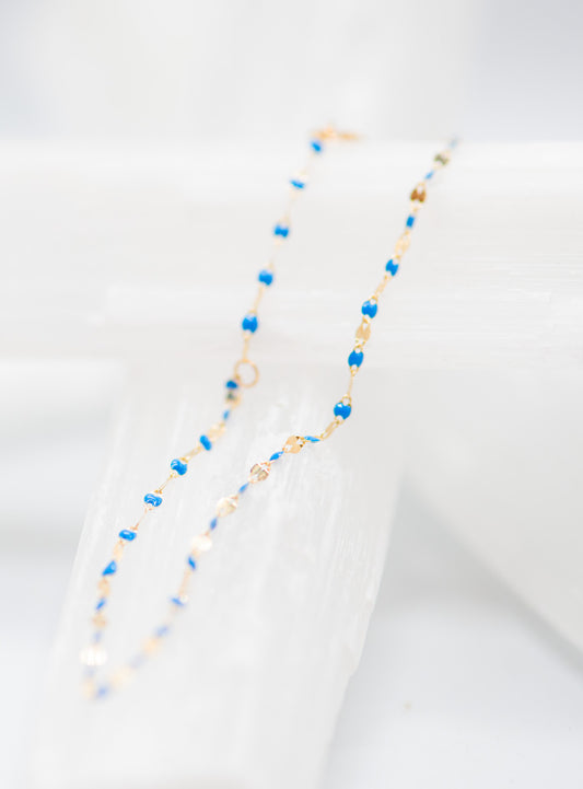 Enamel dot bracelet