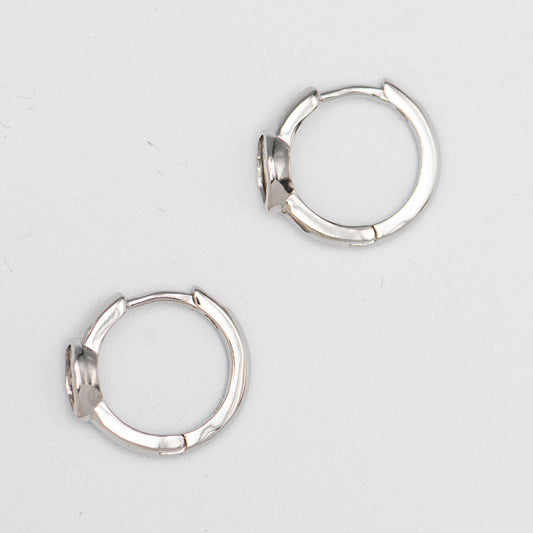 Marquise Huggie Earrings