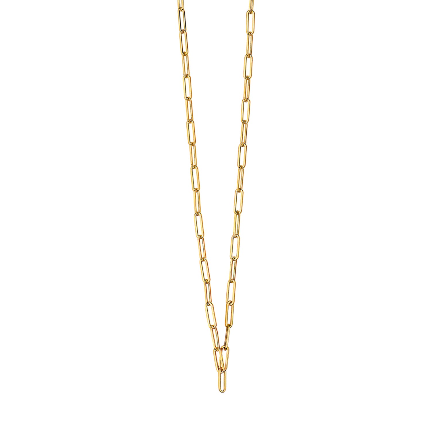 Austin Paper Clip Chain Necklace - tissinyc